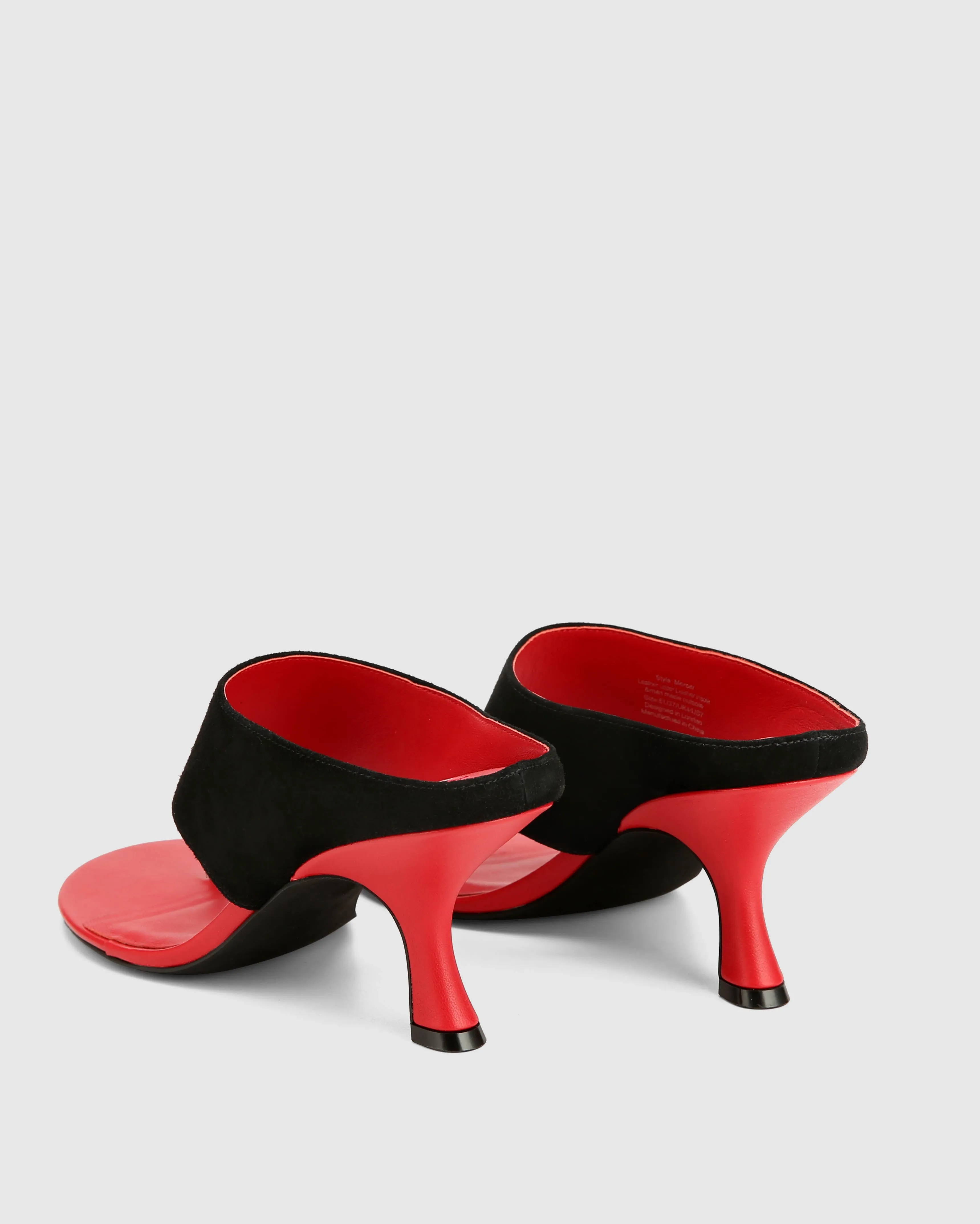 Mercer Black/Red Suede sold by naked wolfe product image thumbnail 3