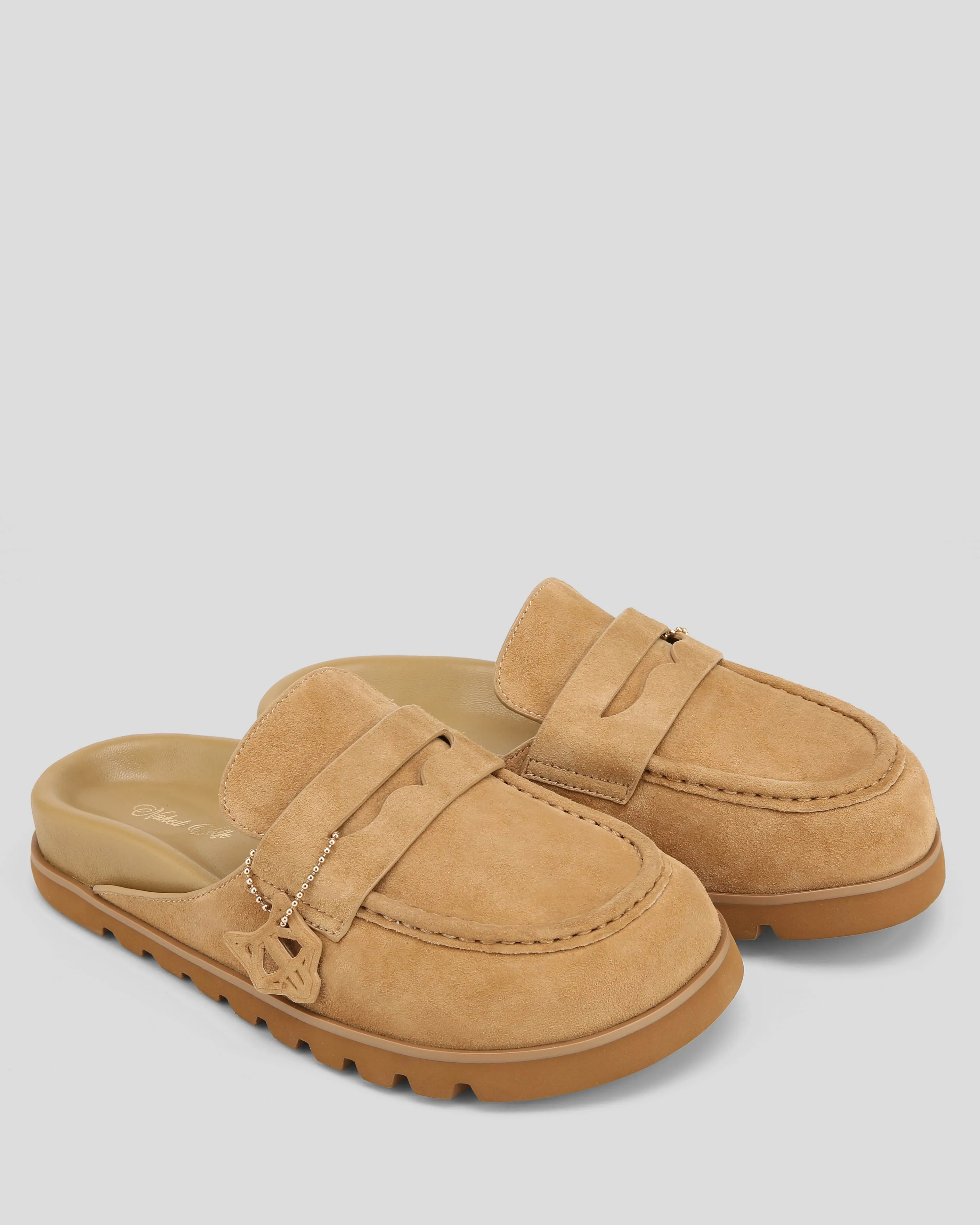 Cordless Camel Suede sold by naked wolfe product image thumbnail 2