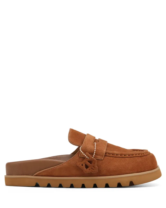 Cordless Cognac Suede sold by naked wolfe