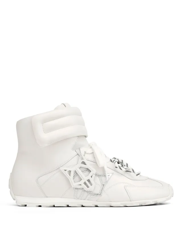 Love Sneaker White Leather sold by naked wolfe