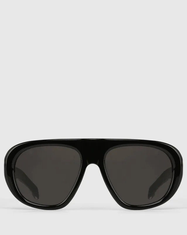 Osaka Black Sunglasses made by naked wolfe