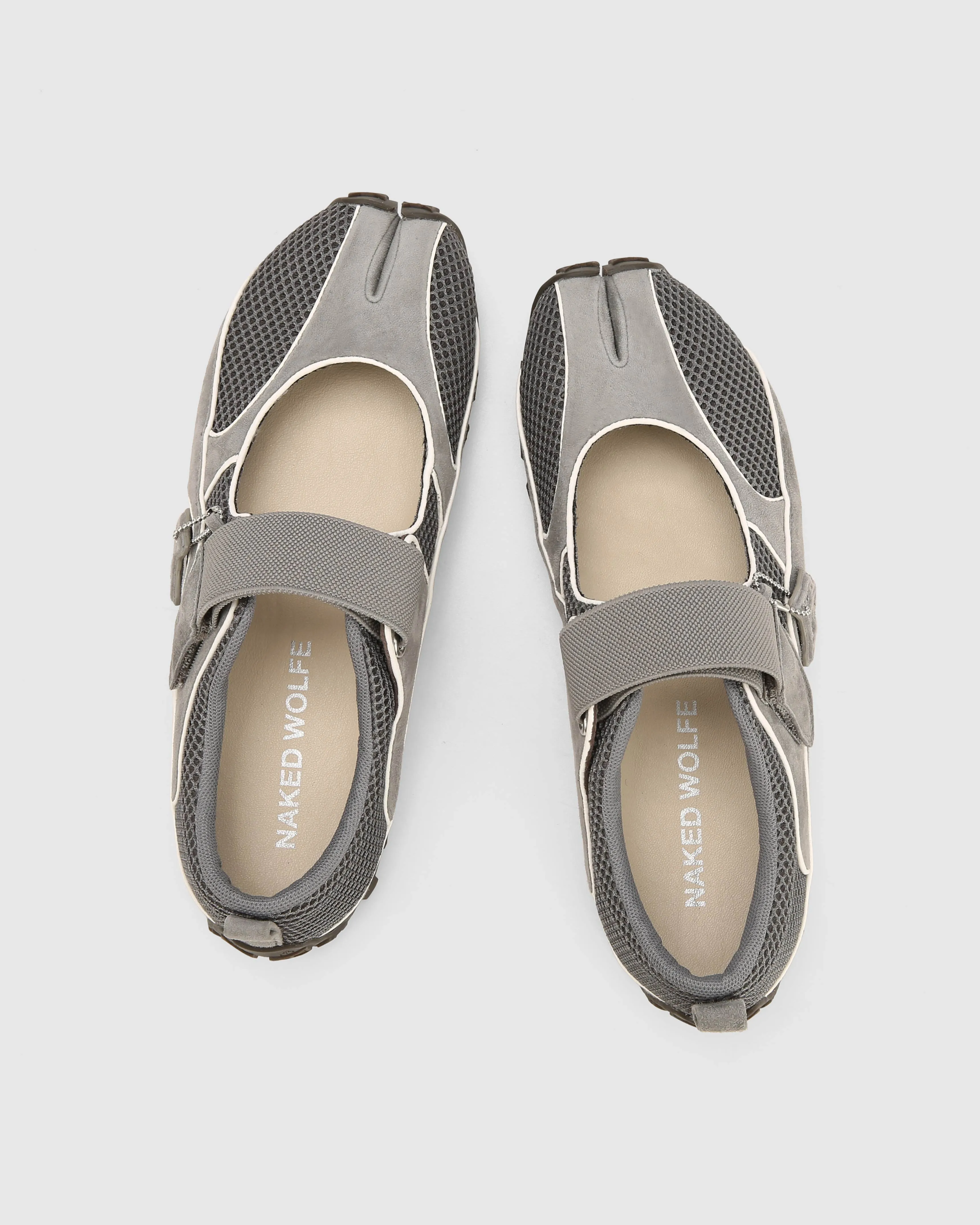 Letto Grey Suede/Mesh sold by naked wolfe product image thumbnail 4