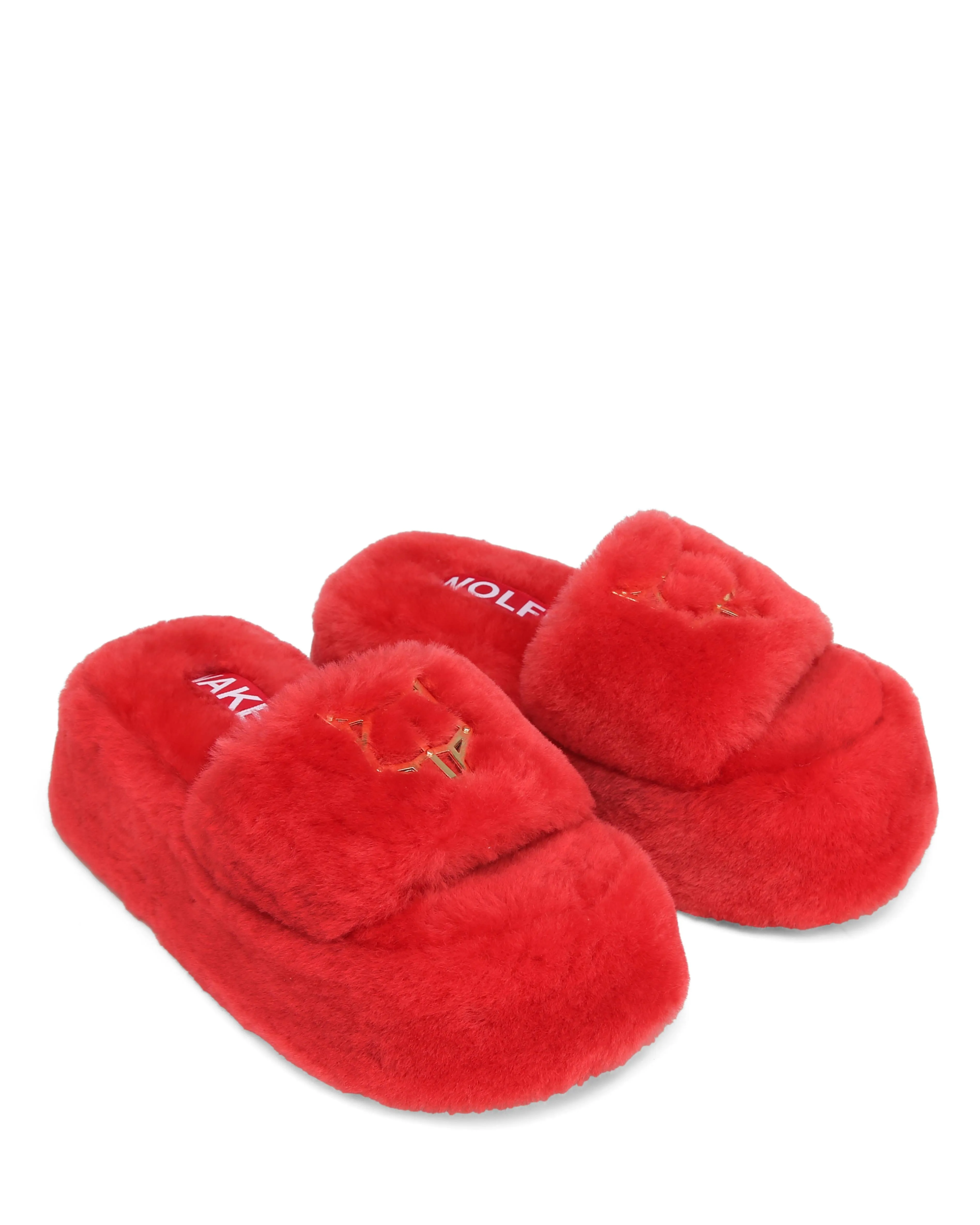 Ivy Shearling Red | Parallel
