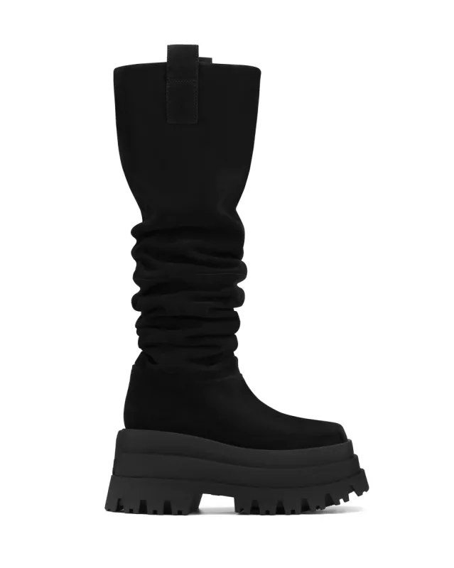 Simba Cow Suede Black sold by naked wolfe