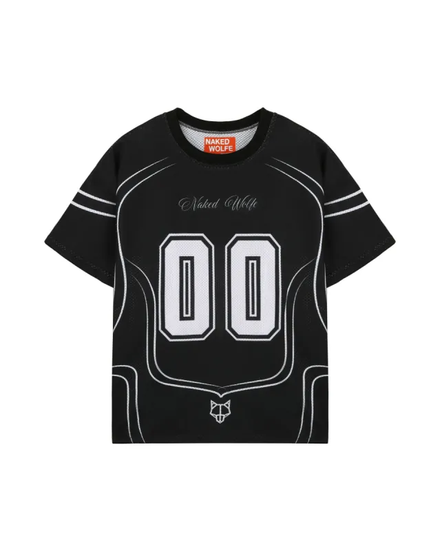 Naked Wolfe Jersey Top Black sold by naked wolfe