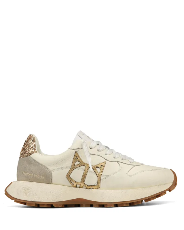 Paint Sheep Leather & Suede Dirty White sold by naked wolfe