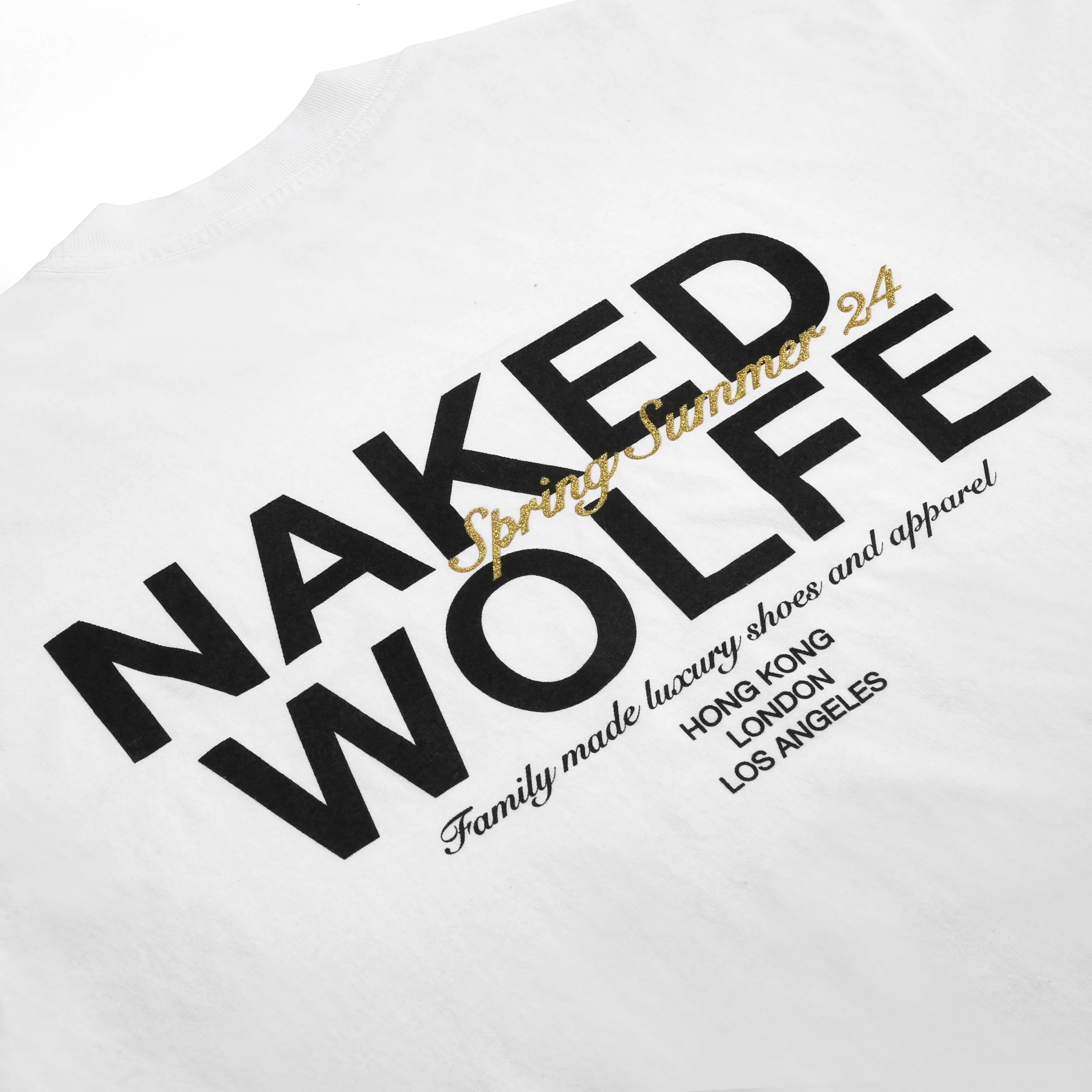 Classic T-Shirt White sold by naked wolfe product image thumbnail 4
