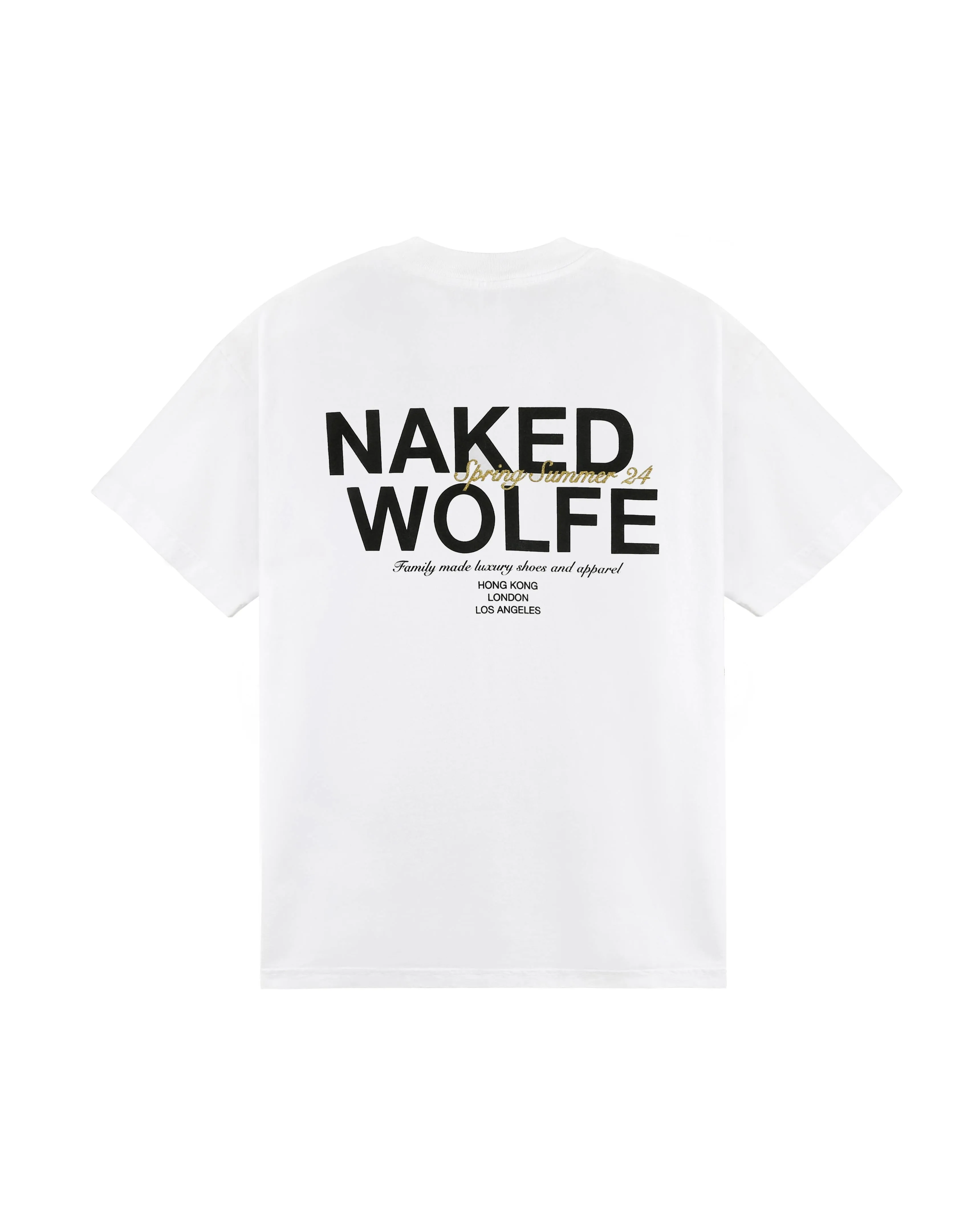 Classic T-Shirt White sold by naked wolfe product image thumbnail 2