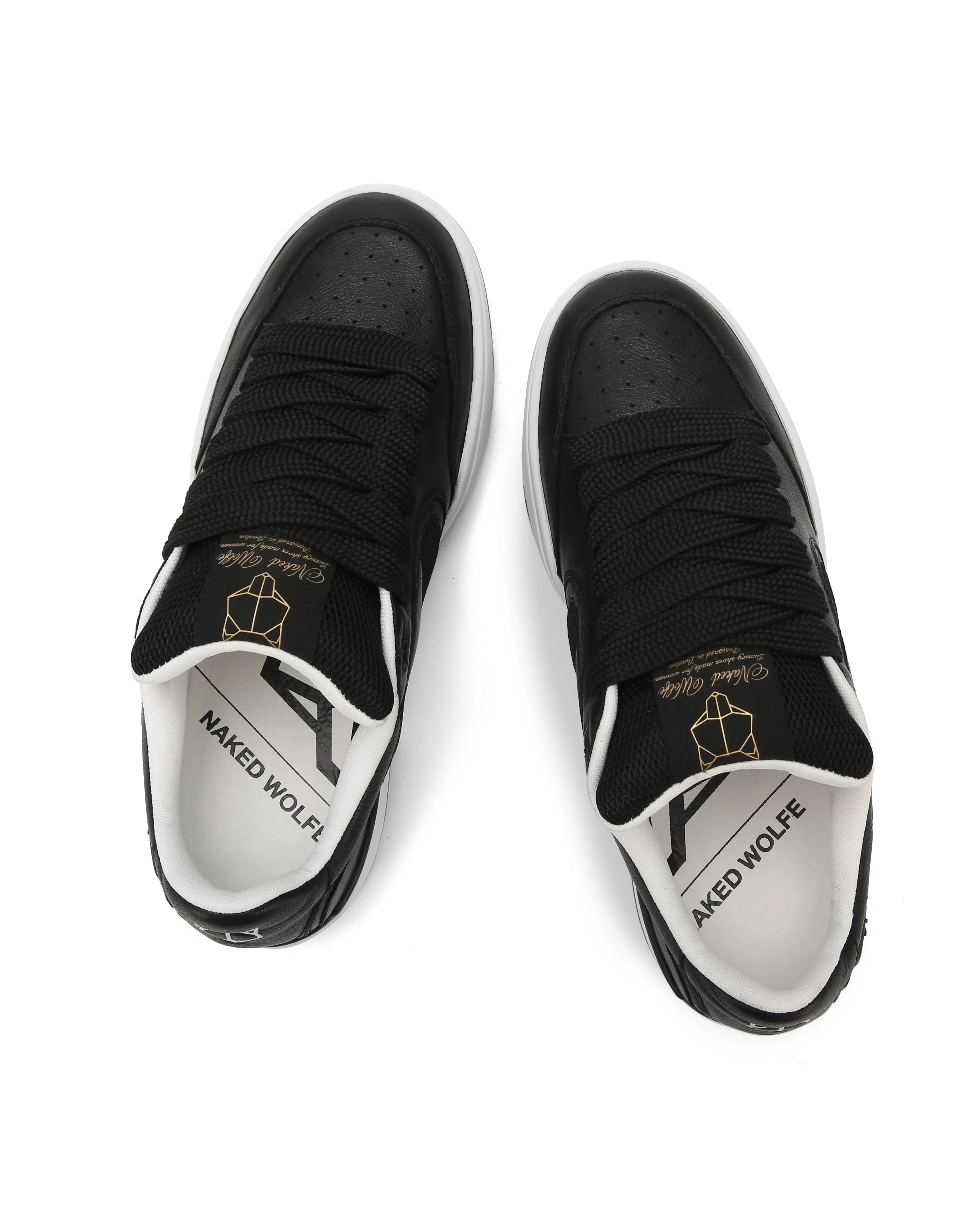 Ambition Cow Suede & Mesh Black sold by naked wolfe product image thumbnail 4