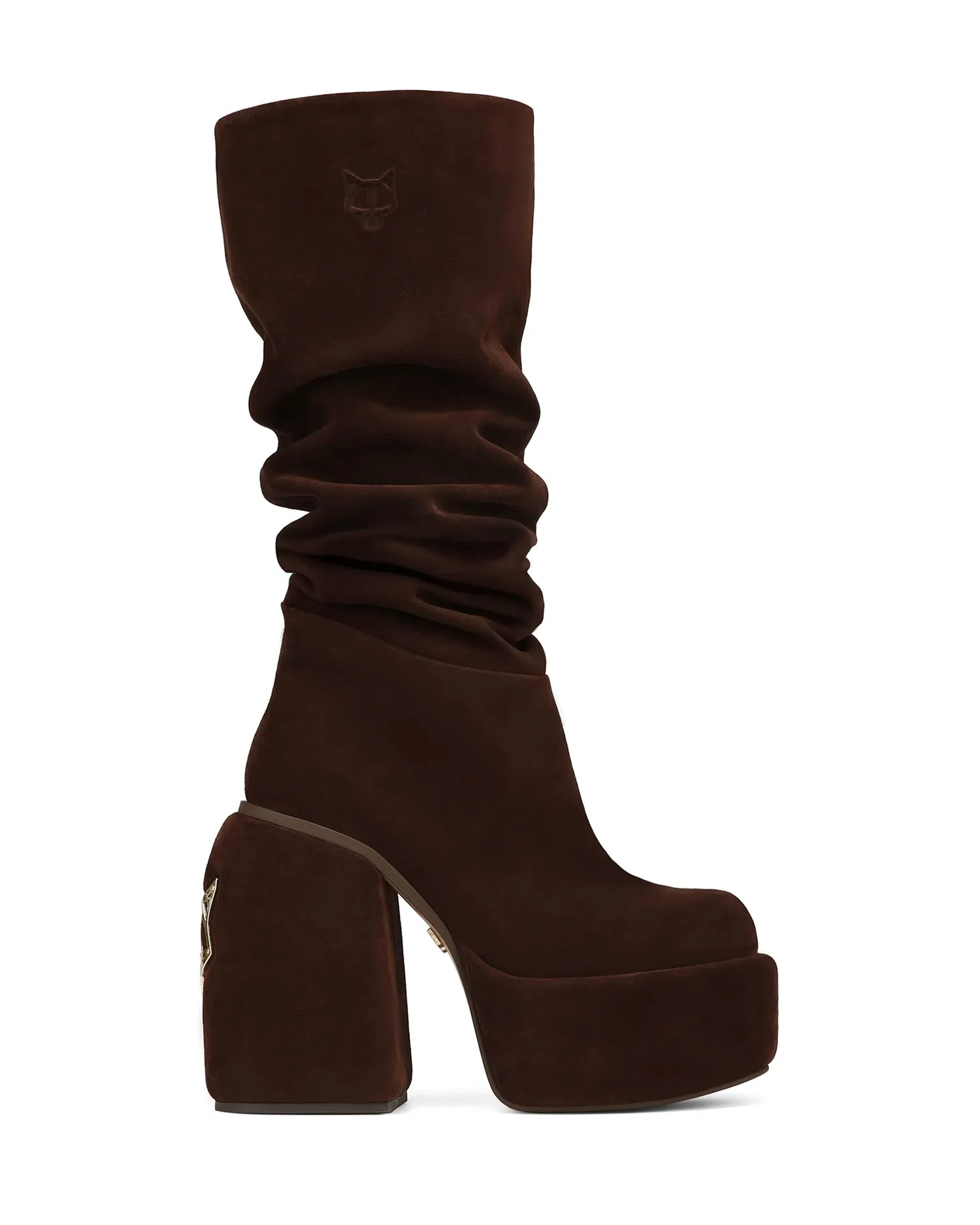 Space Cow Suede Brown sold by naked wolfe