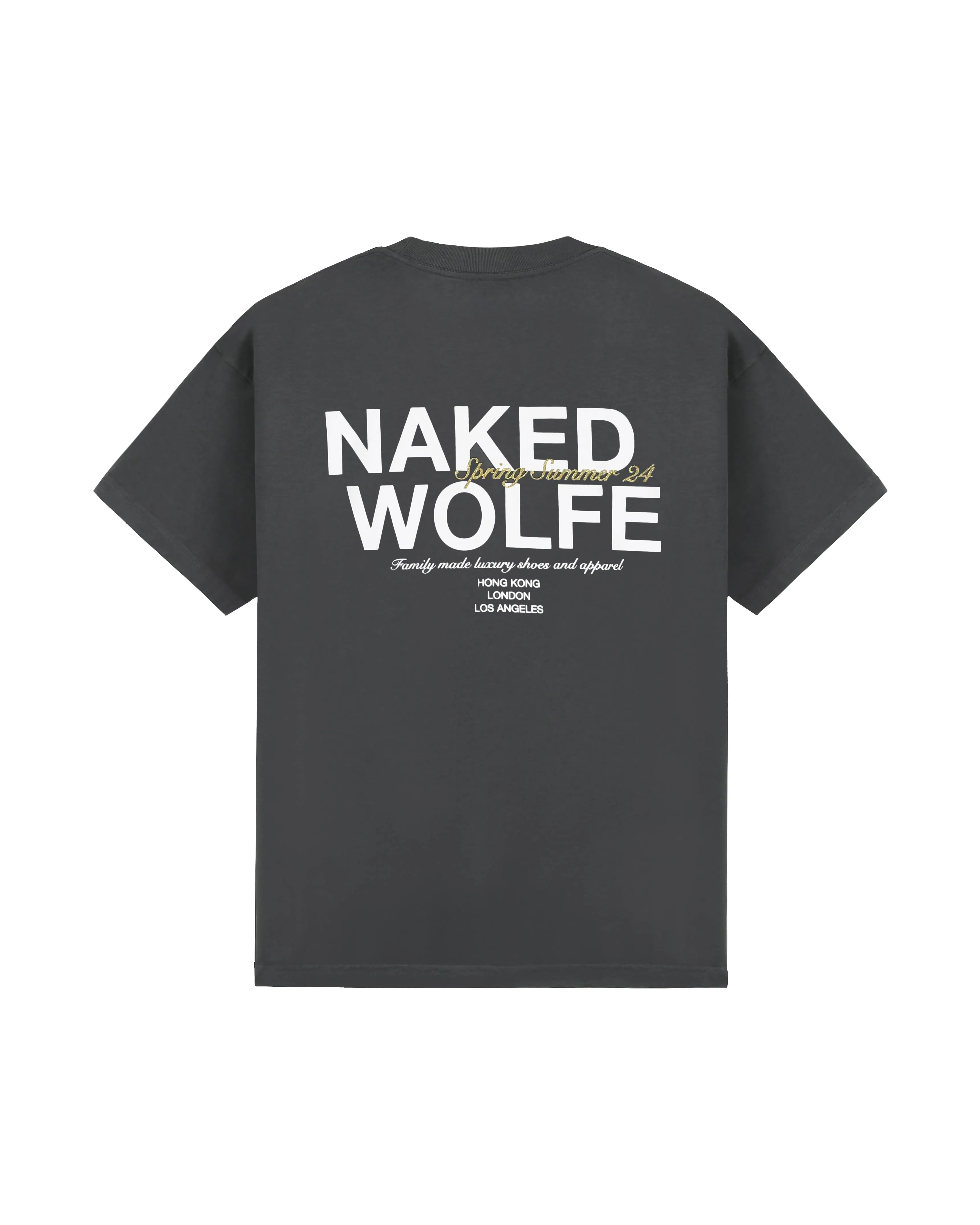 Classic T-Shirt Dark Grey sold by naked wolfe product image thumbnail 2