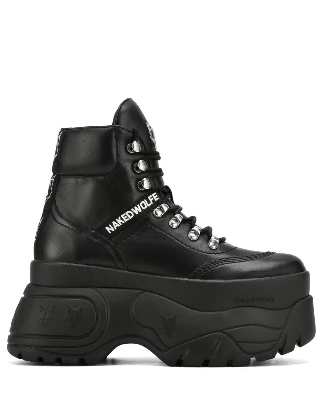 Spike Black Leather sold by naked wolfe