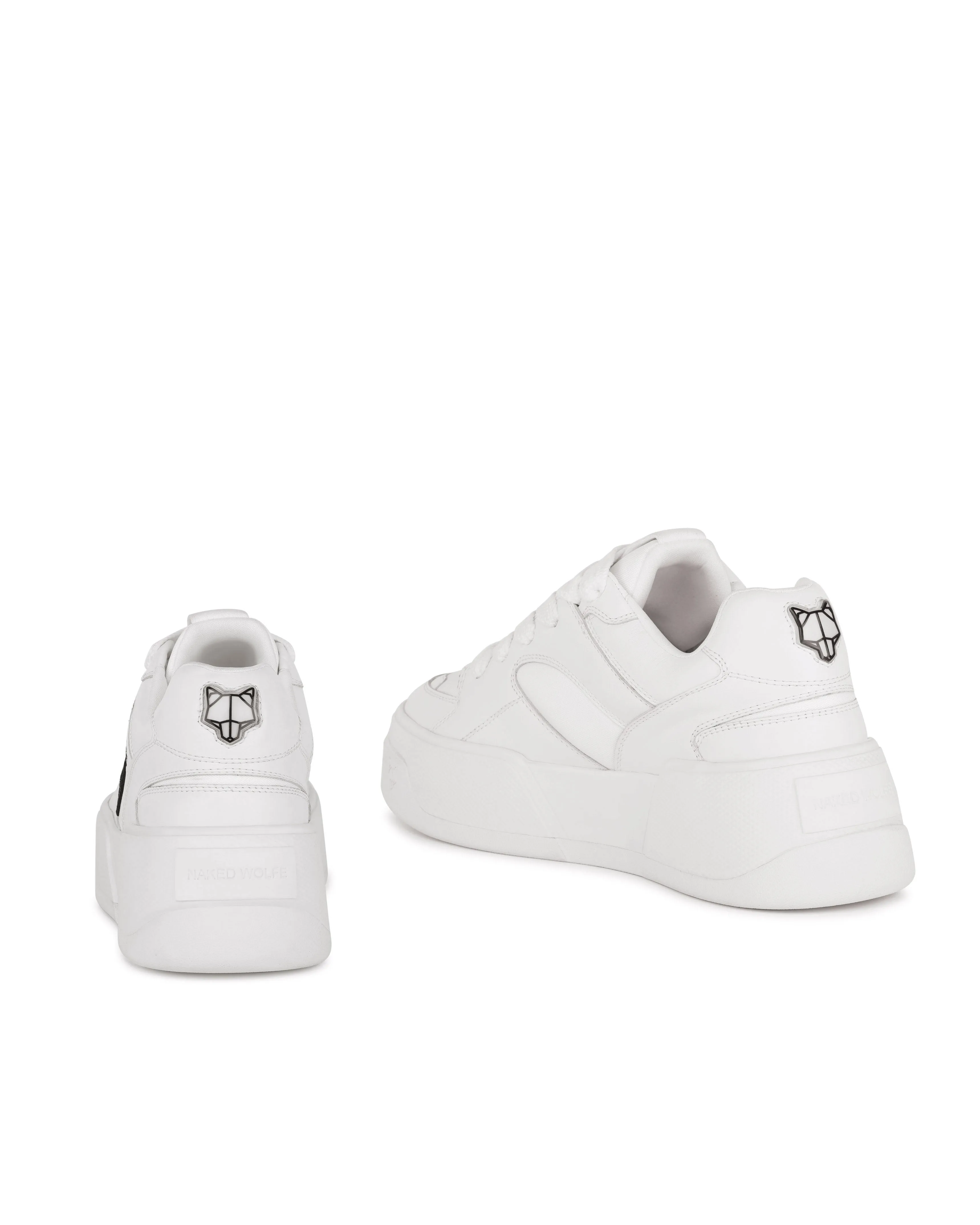 Naked Wolfe Crash クラッシュレザースニーカー 関税送料込 Crash White Cow Leather | Parallel