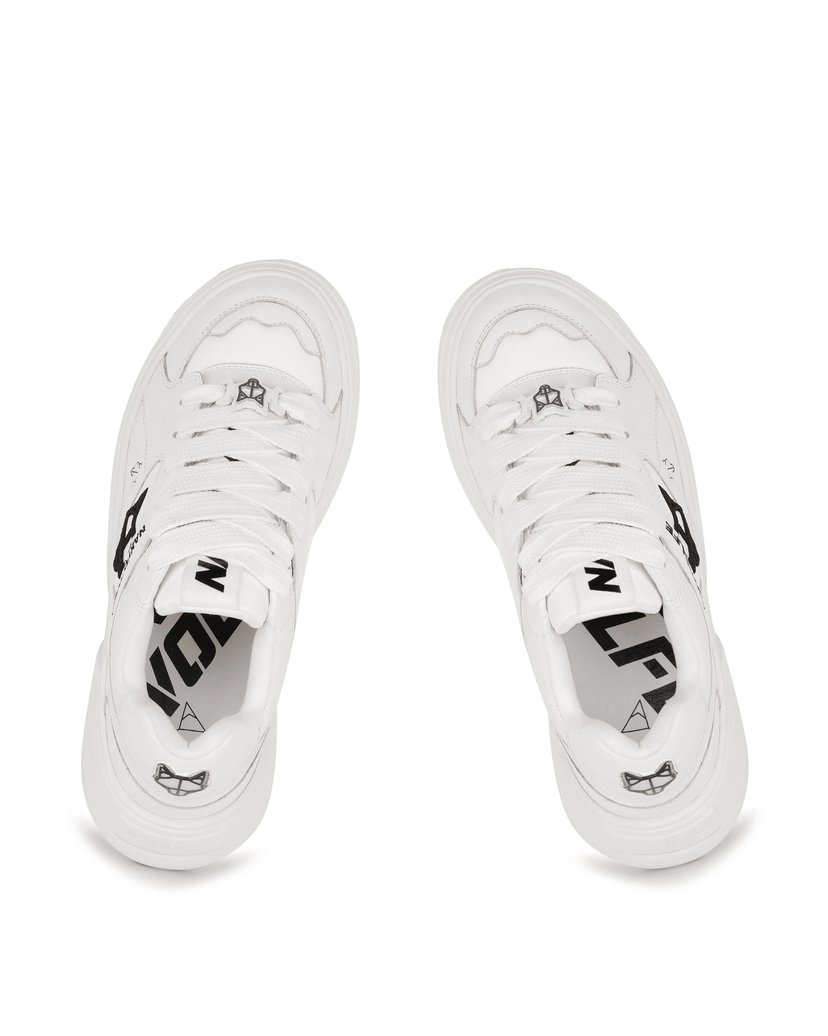 Naked Wolfe Crash クラッシュレザースニーカー 関税送料込 Crash White Cow Leather | Parallel