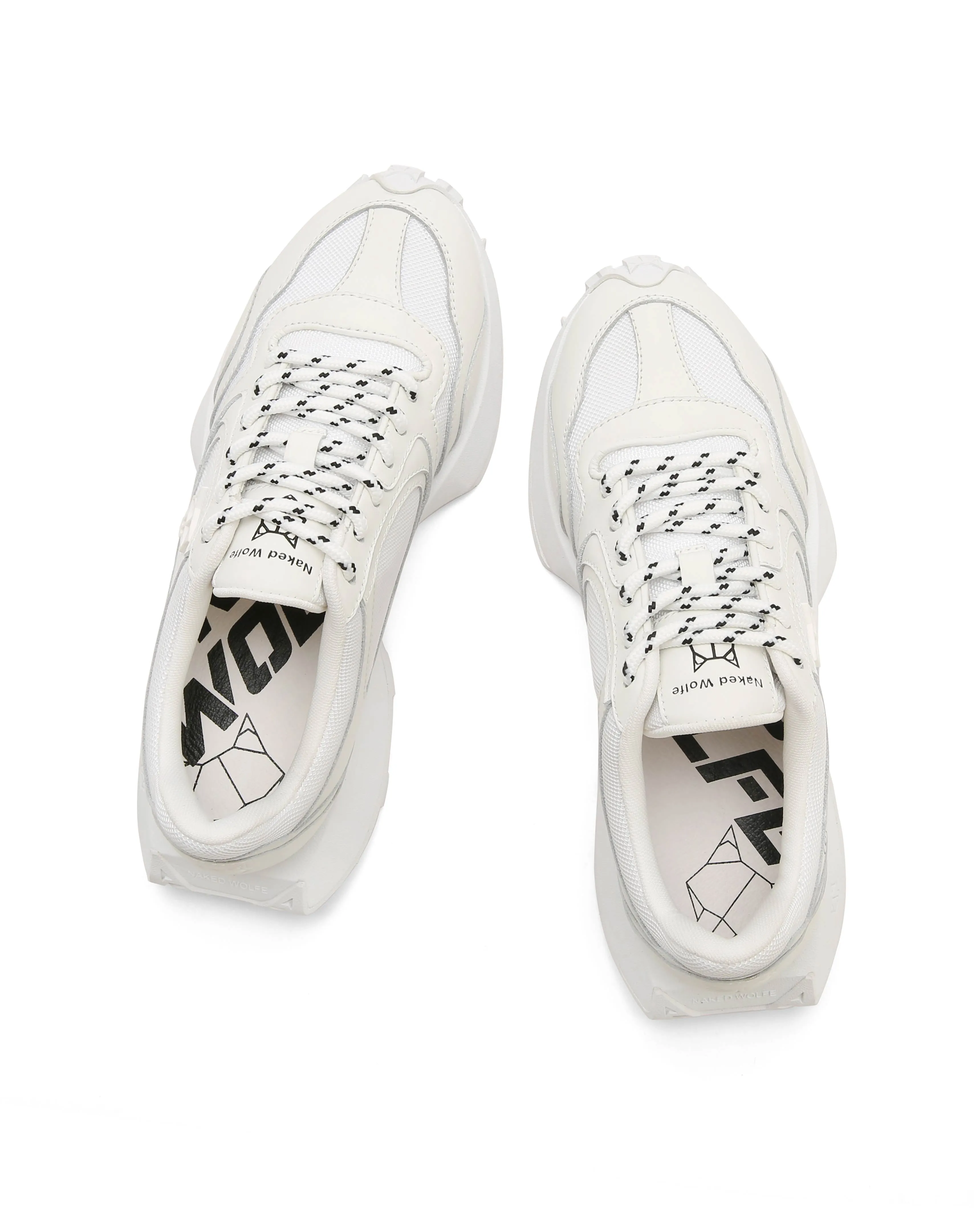 Season White Mesh and Leather Combo sold by naked wolfe product image thumbnail 4