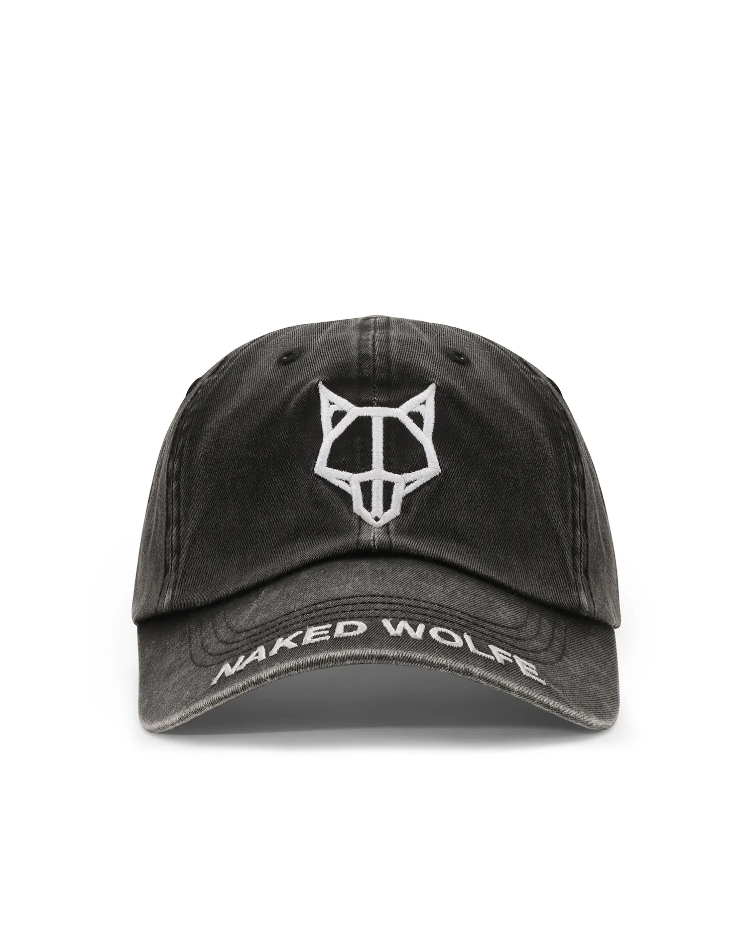 Baseball Cap Washed Black sold by naked wolfe