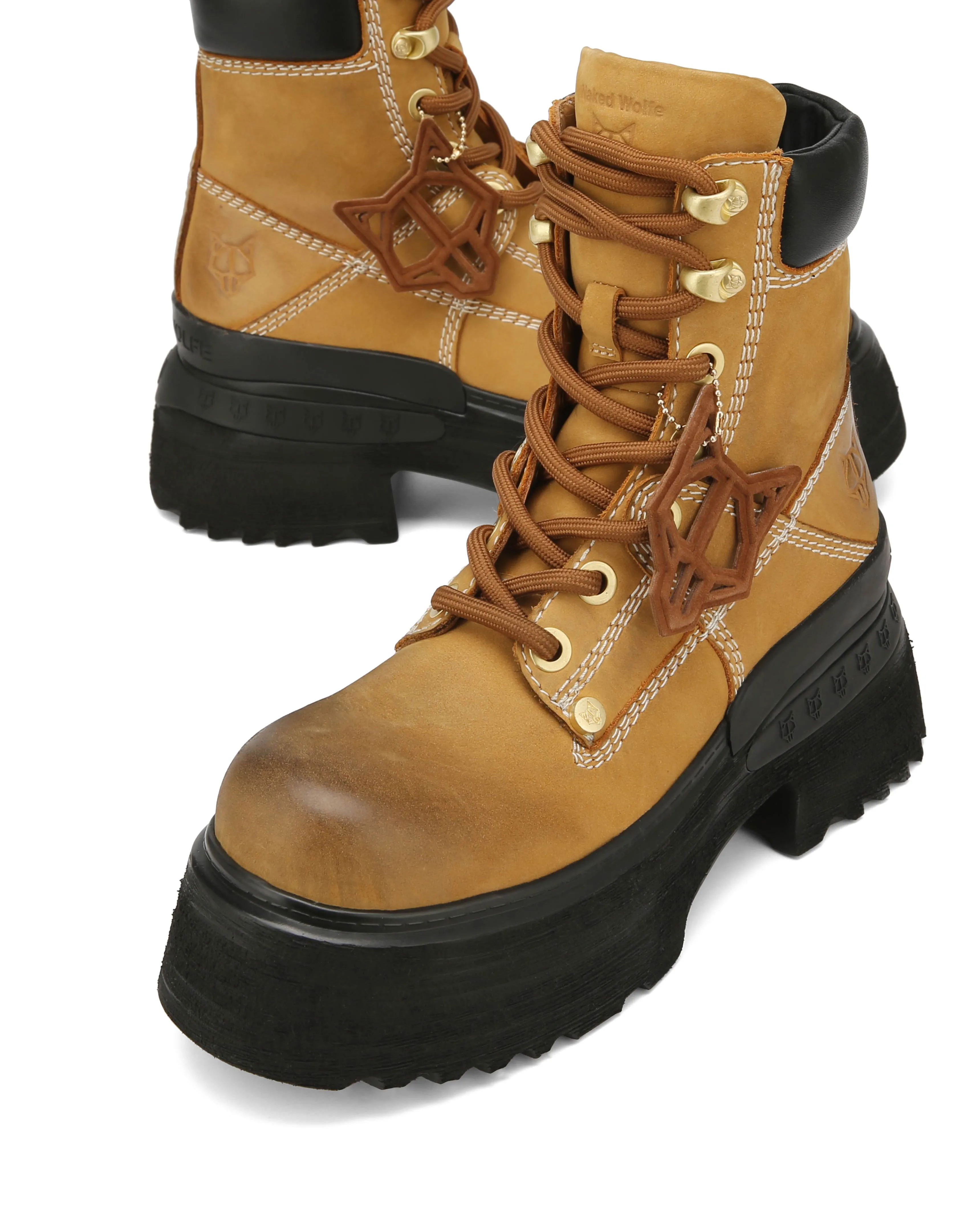 naked wolfe Storm Nubuck Leather Wheat | Parallel naked wolfe Storm Nubuck Leather Wheat | Parallel