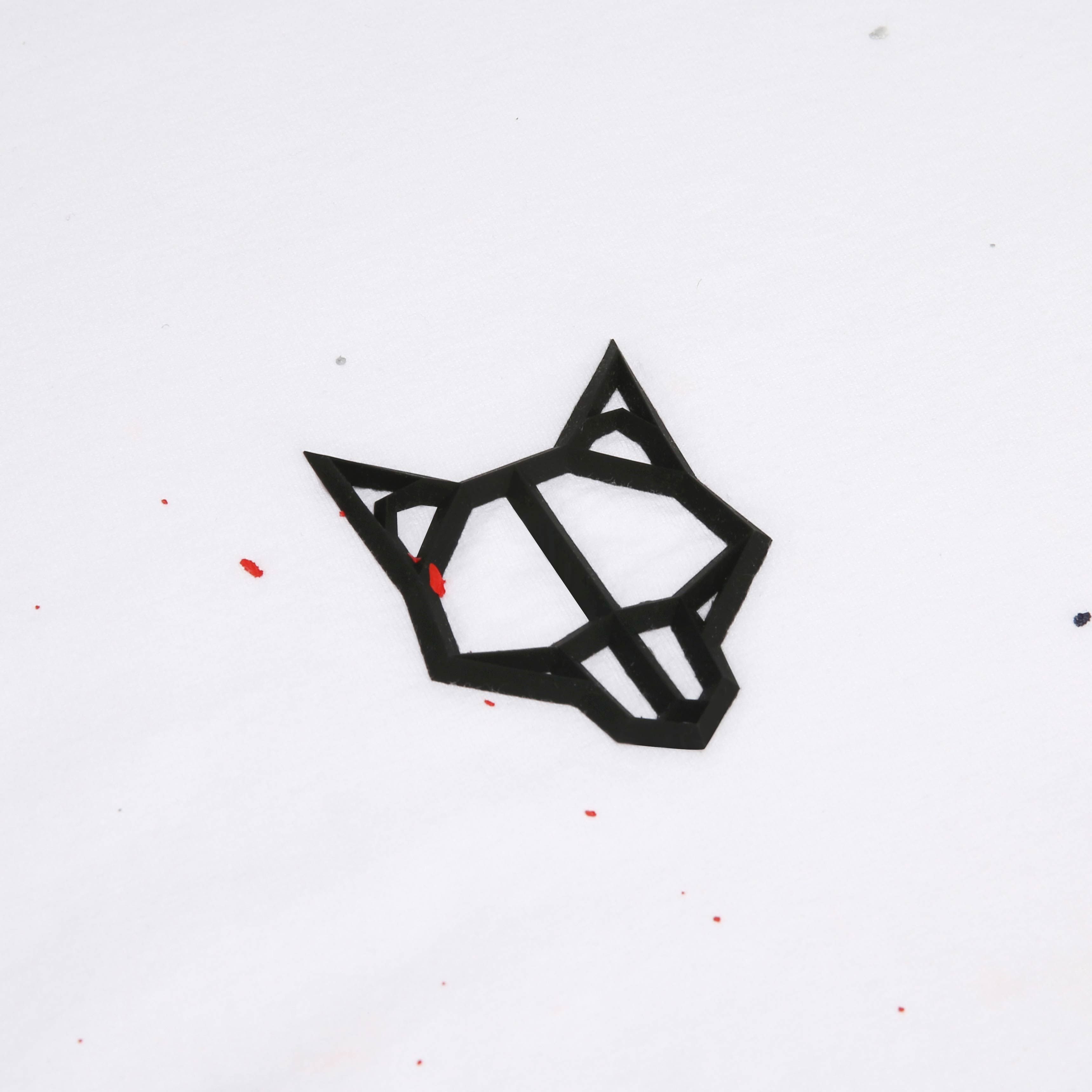 Wolfe T-Shirt White Paint Splatter sold by naked wolfe product image thumbnail 4