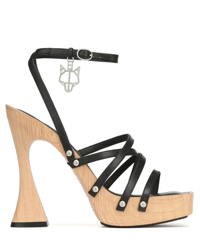 Sofia Black Leather sold by naked wolfe