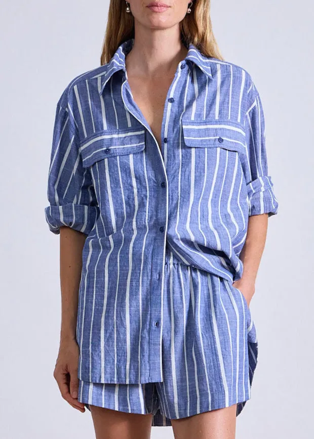 Trail Short Chambray Blue sold by French + Italian product image thumbnail 3