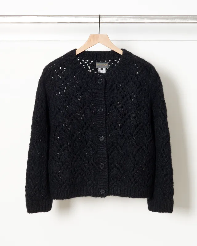 Fee Cardigan Space Black made by French + Italian