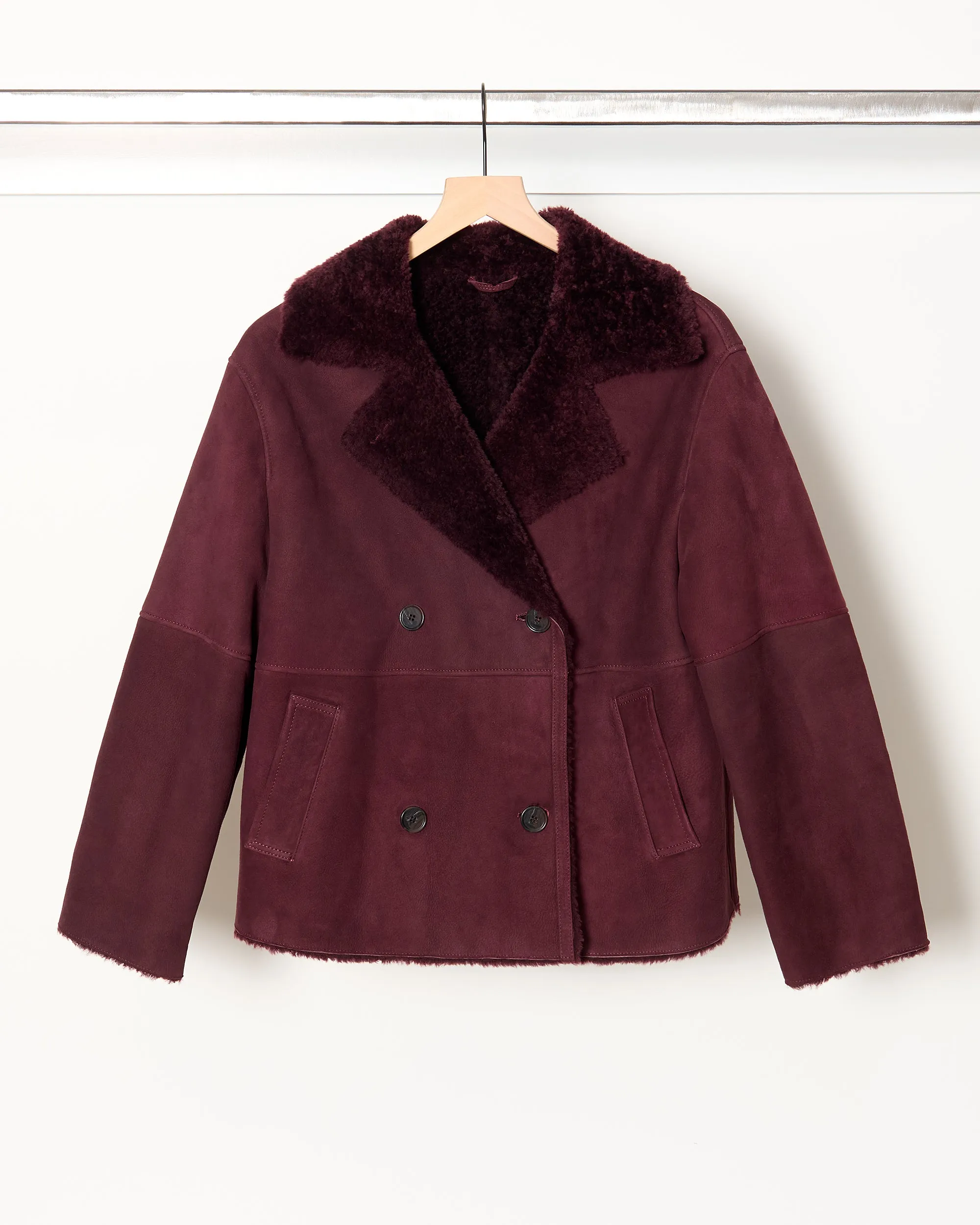 Nassua Jacket Shiraz sold by French + Italian
