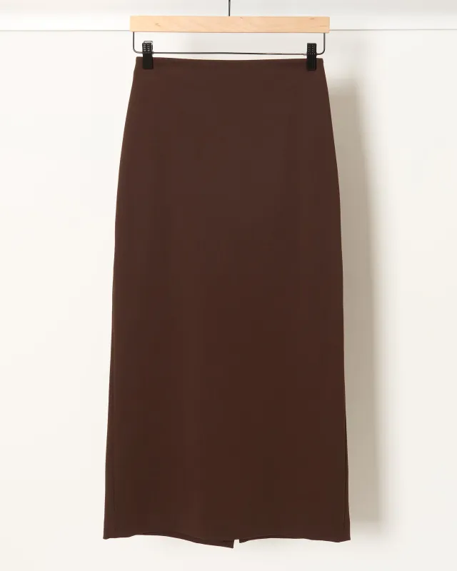 Pencil Skirt Brown sold by French + Italian