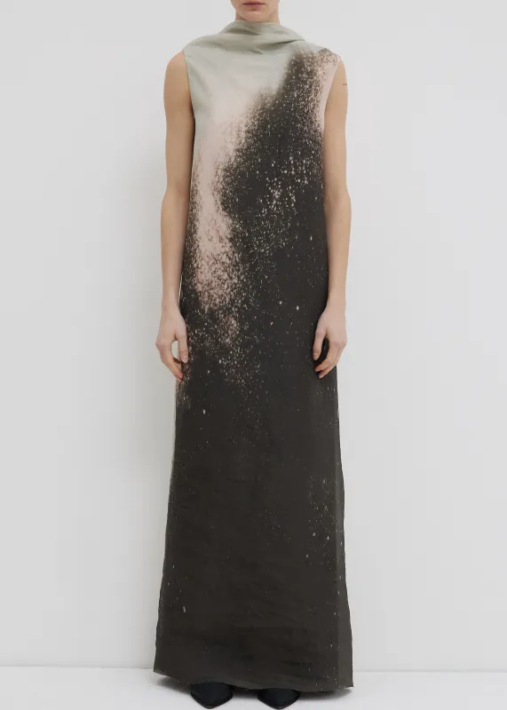 Dille Dress Grey Asteroid sold by French + Italian