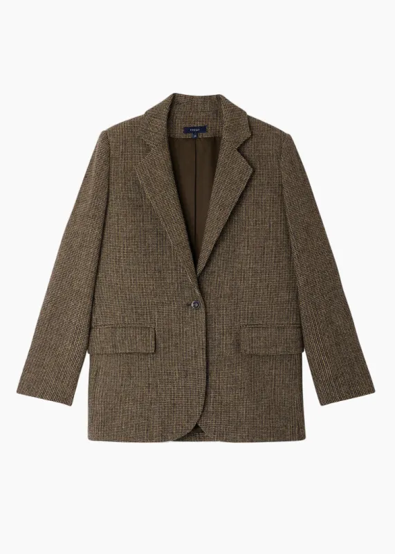 Sevres Jacket Marron sold by French + Italian