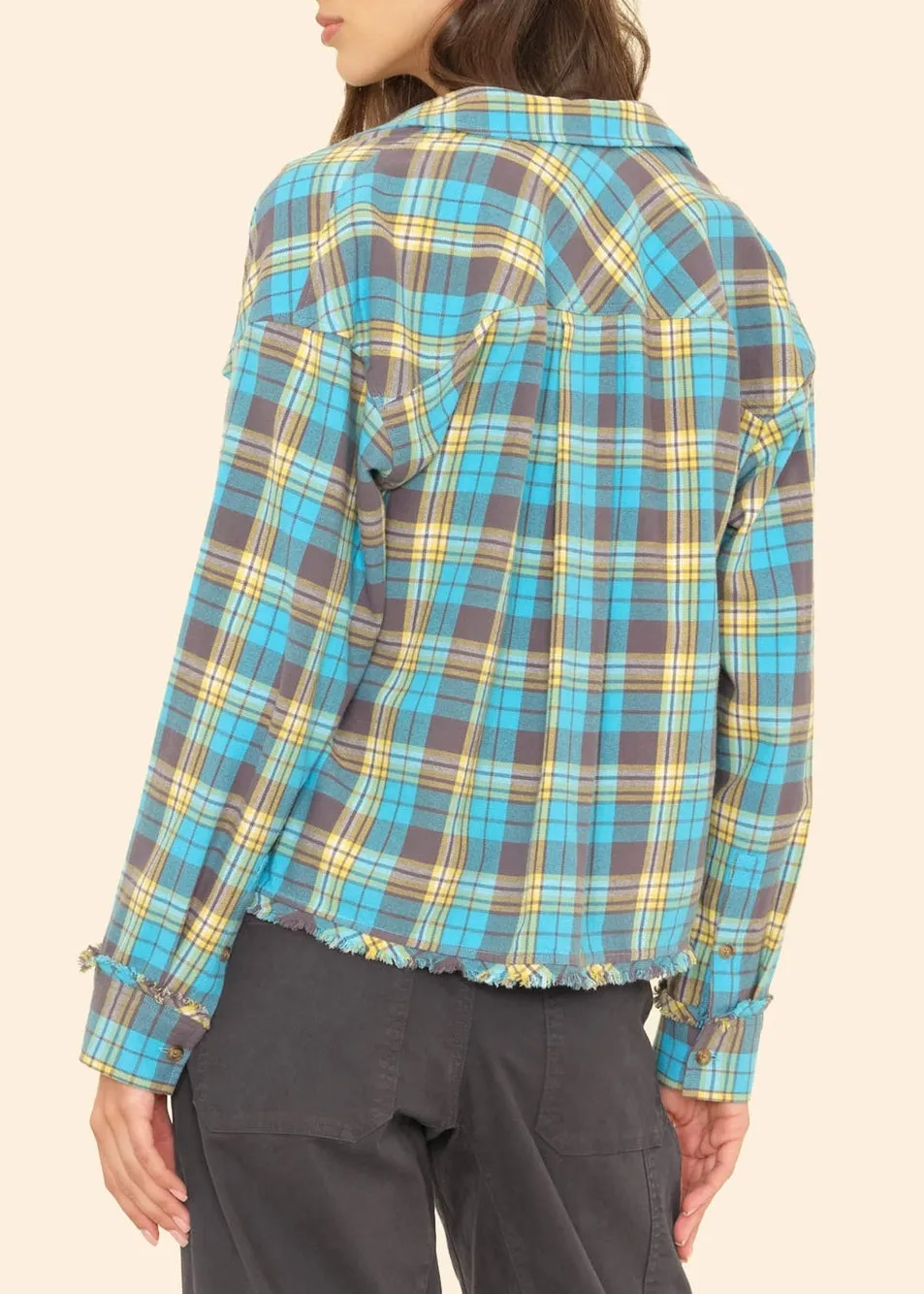 Ian Shirt TurqYellow sold by French + Italian product image thumbnail 4