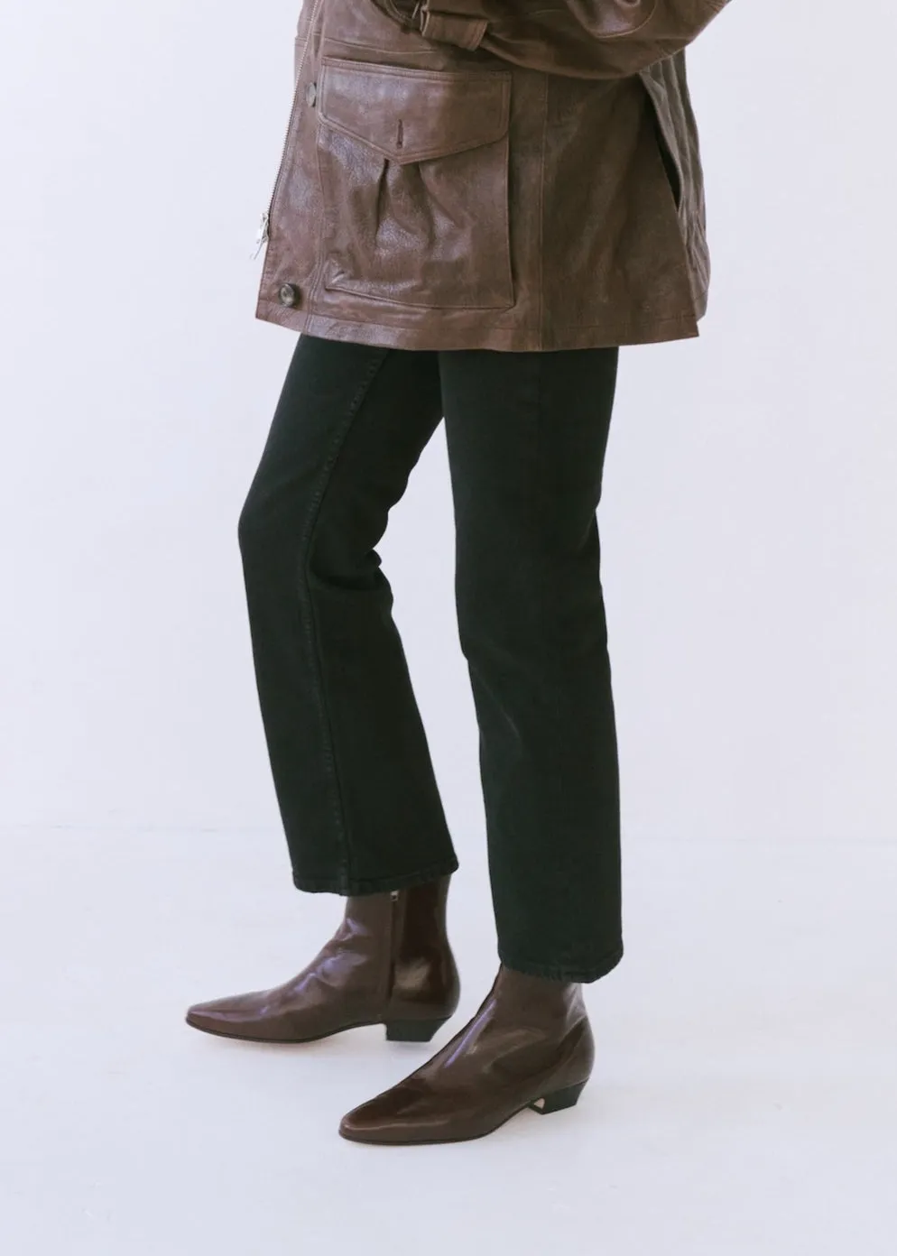 The Lennon Boot Cocao sold by French + Italian product image thumbnail 2