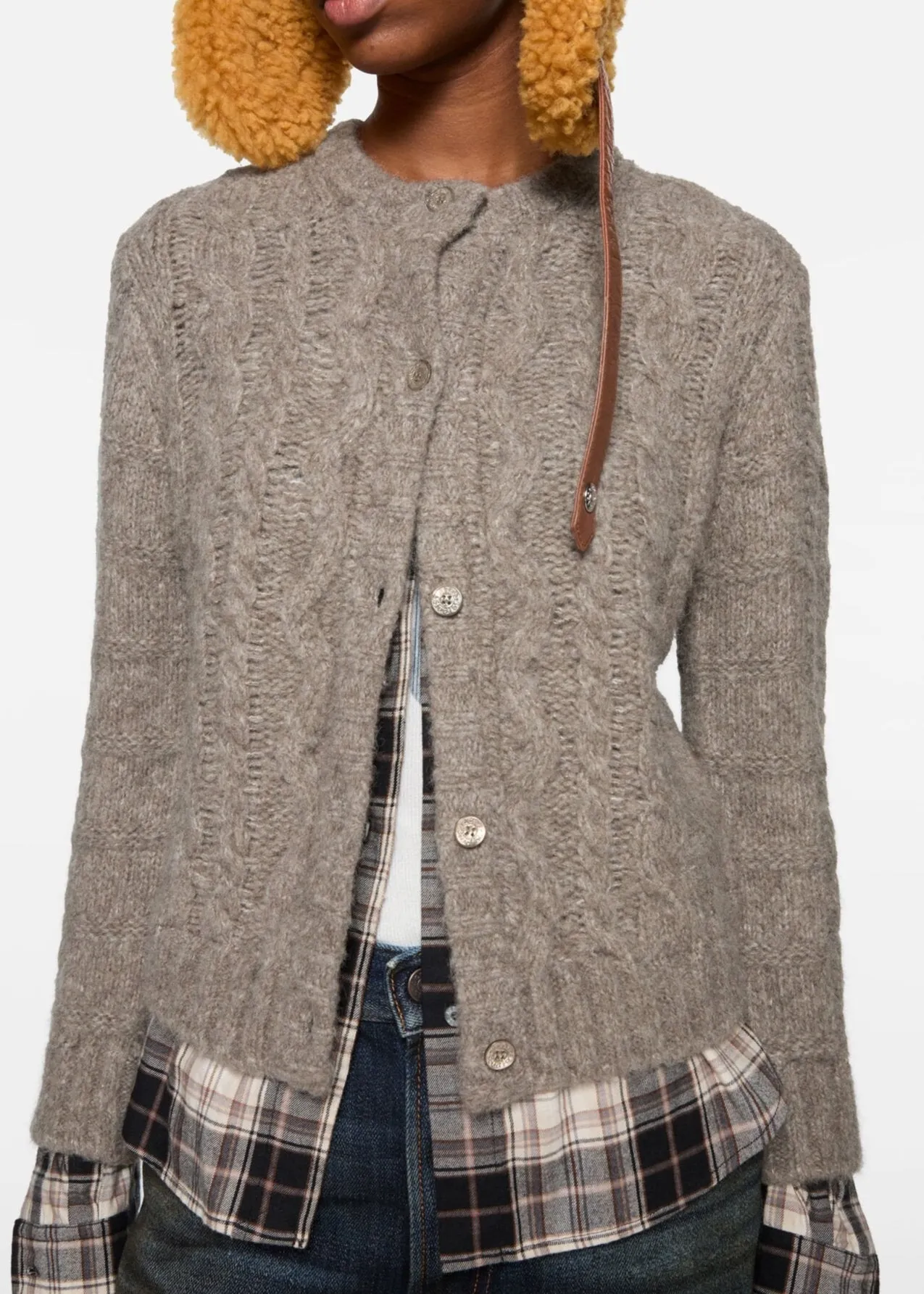 Fitted Layered Cardigan sold by French + Italian product image thumbnail 2