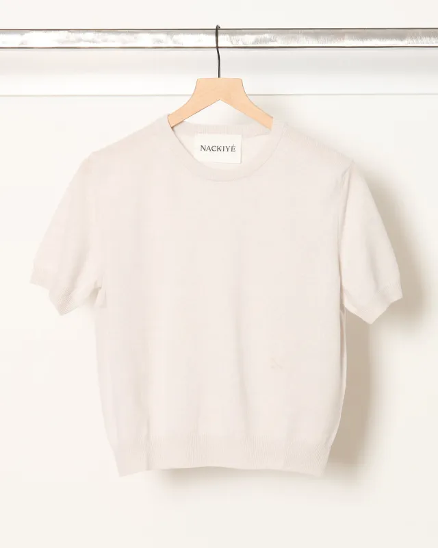 Pearl Crewneck Kaimak made by Nackiyé