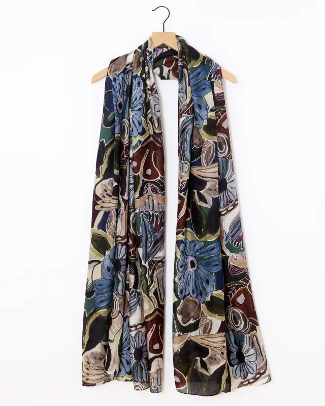 Long Scarf Browns sold by French + Italian