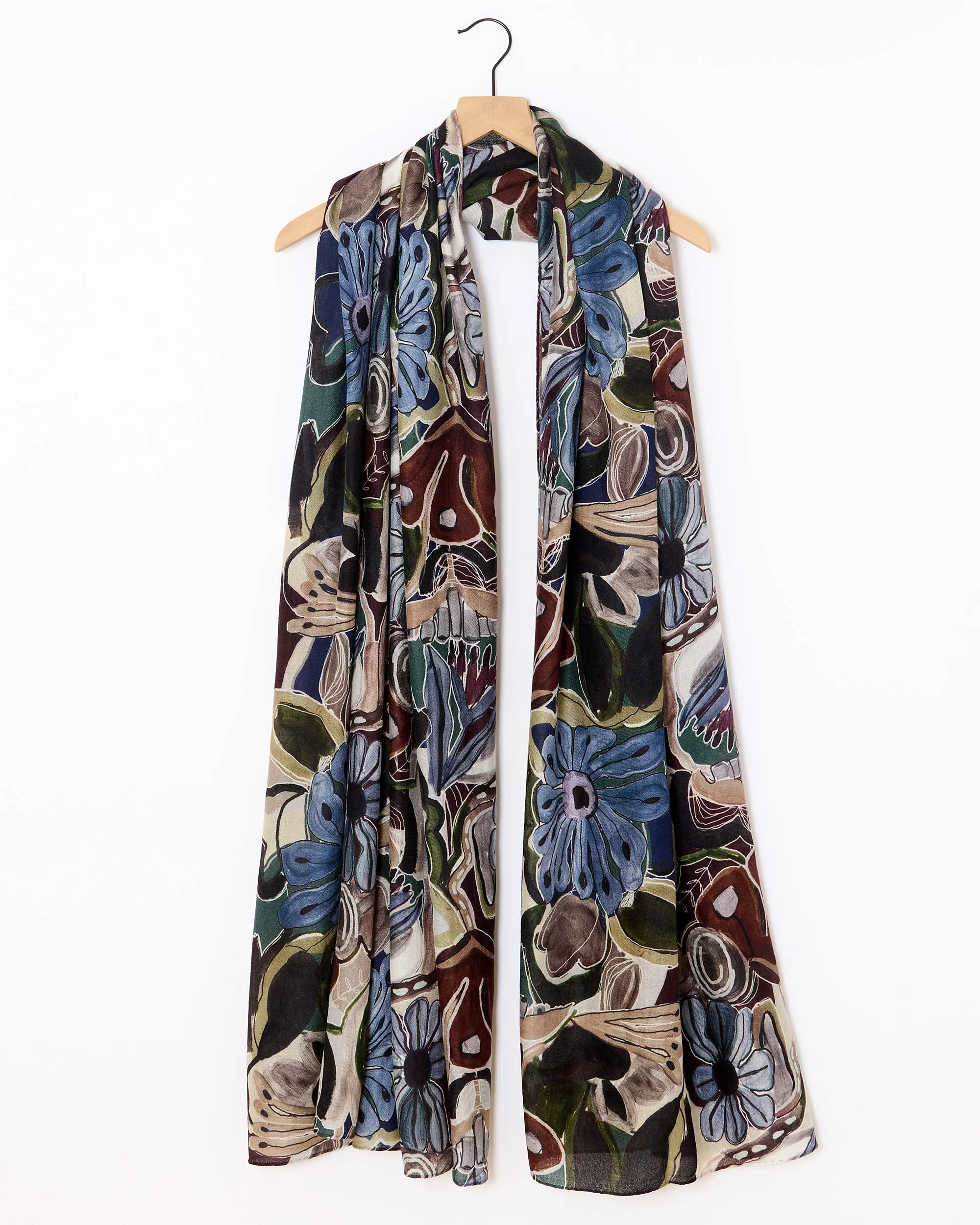 Long Scarf Browns sold by French + Italian