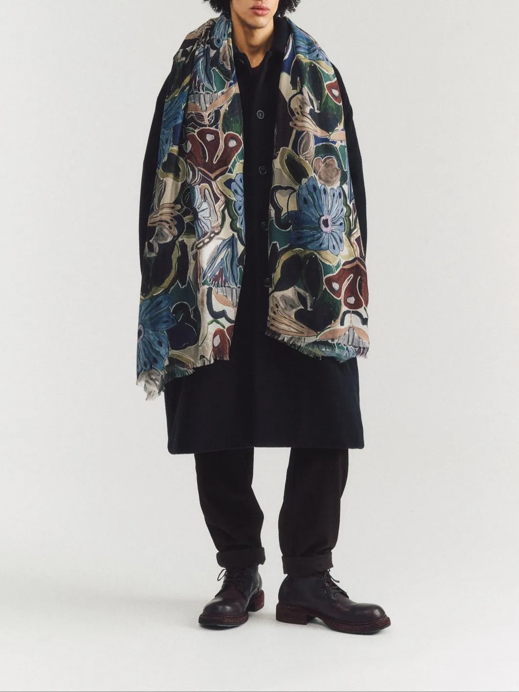 Long Scarf Browns sold by French + Italian product image thumbnail 2