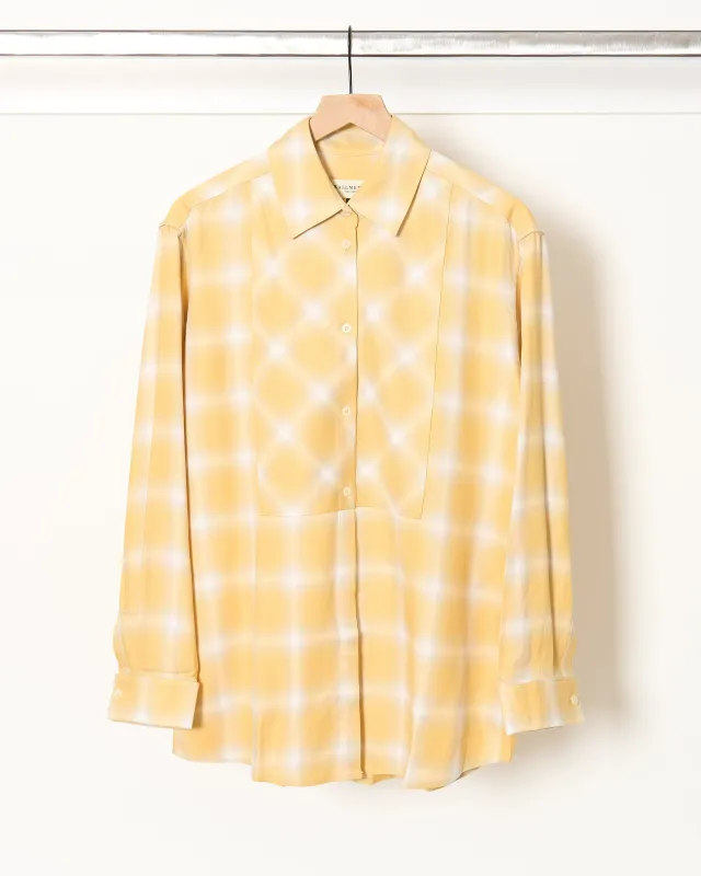 Chloe Bib Shirt Yellow Blue sold by French + Italian