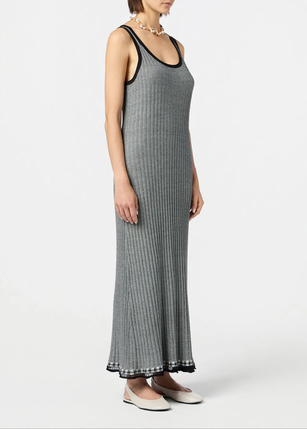 Fine Stripe Maxi Dress sold by French + Italian product image thumbnail 2