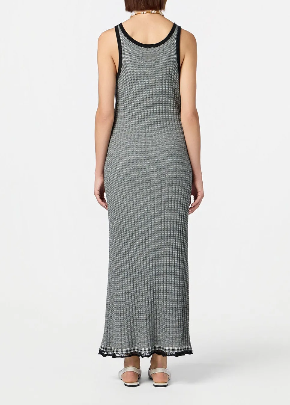 Fine Stripe Maxi Dress sold by French + Italian product image thumbnail 4