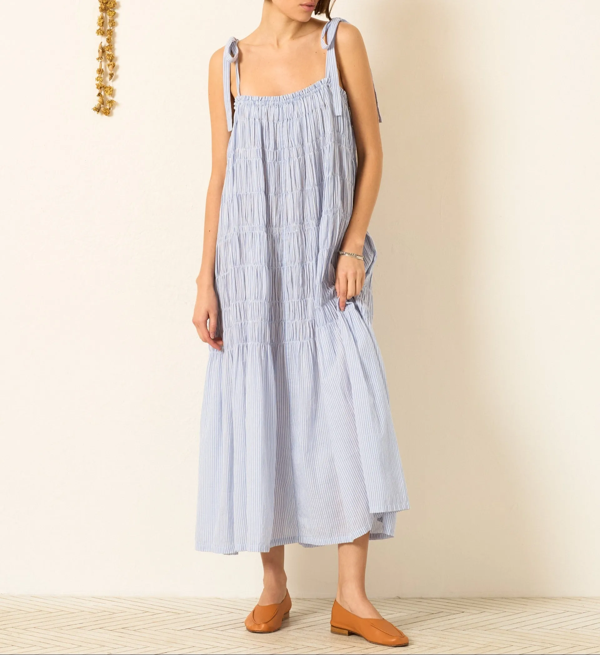 Emrys Sky Stripe Dress sold by French + Italian product image thumbnail 2