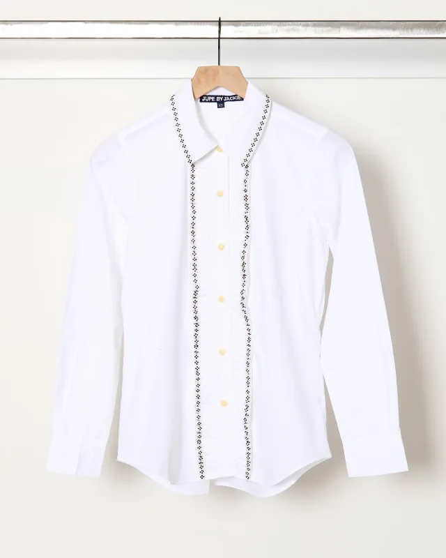 Mulai Shirt Optical White made by French + Italian