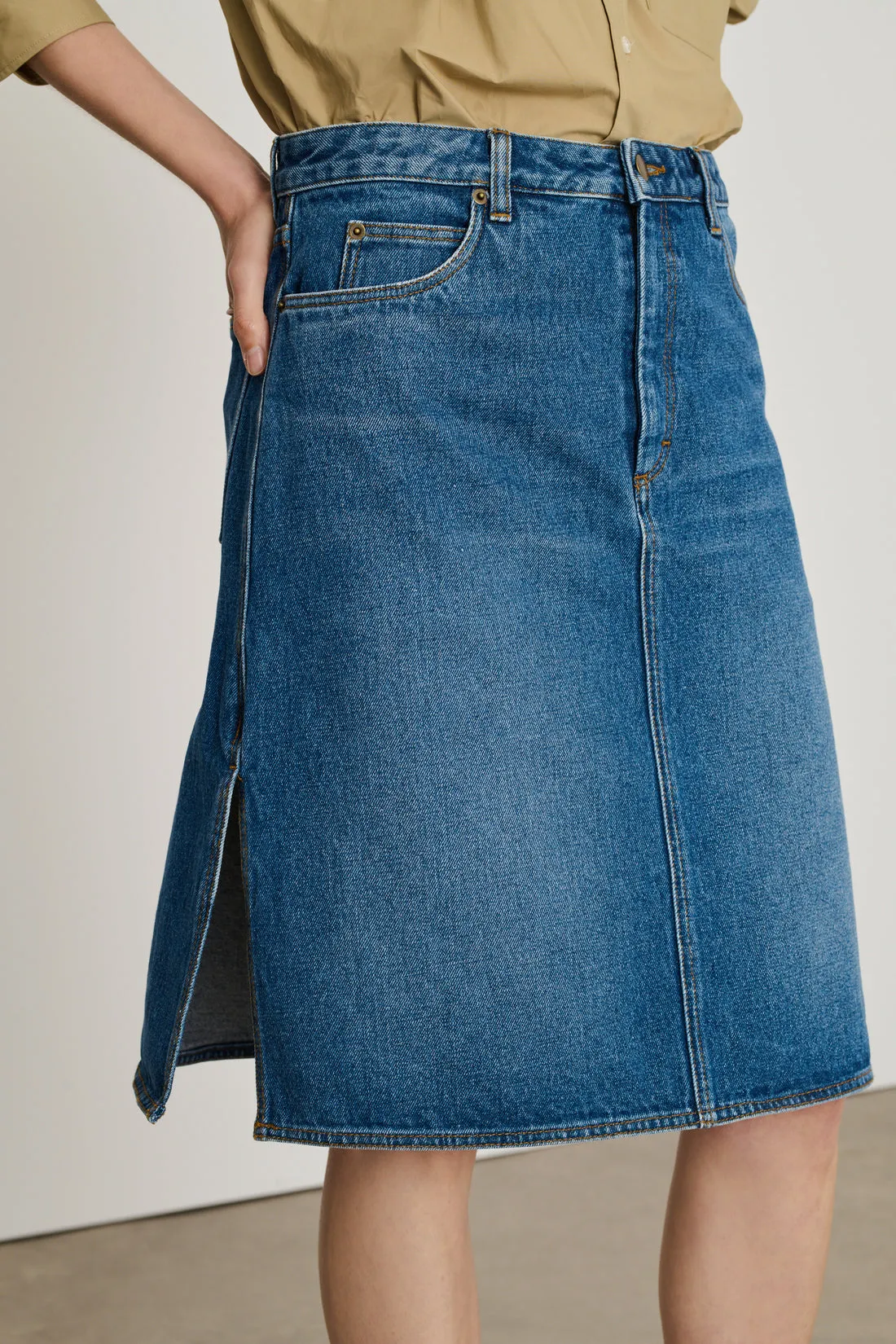 Elyne Skirt Blue sold by French + Italian product image thumbnail 2