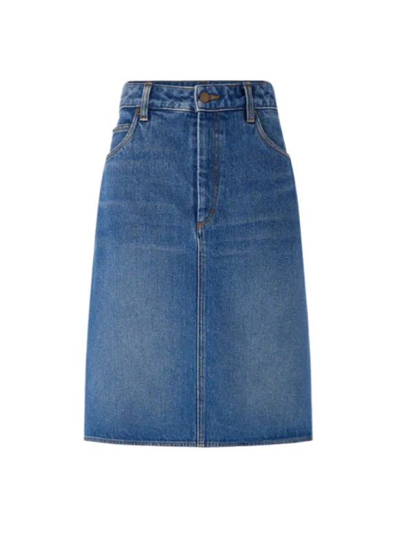 Elyne Skirt Blue sold by French + Italian