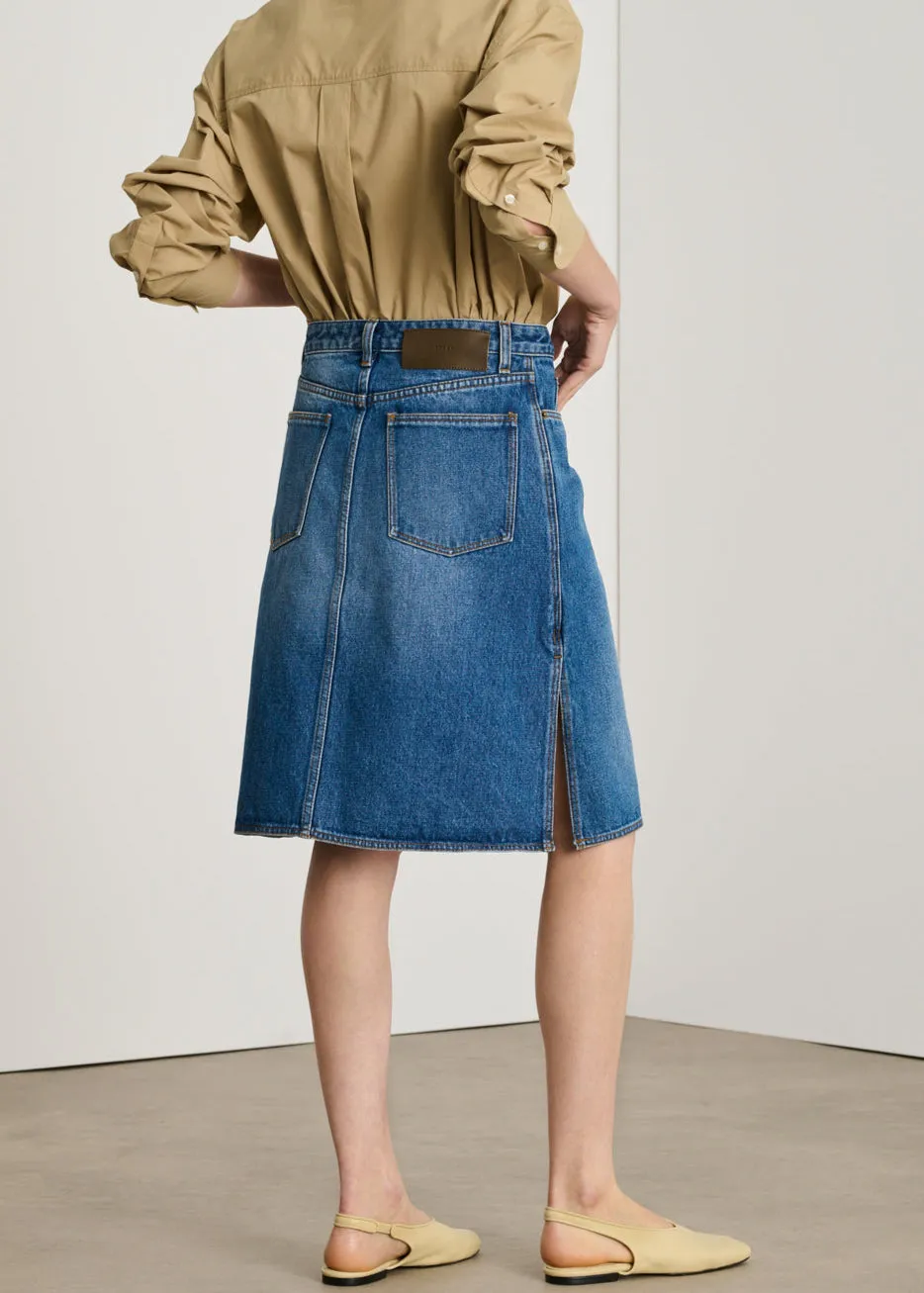 Elyne Skirt Blue sold by French + Italian product image thumbnail 3