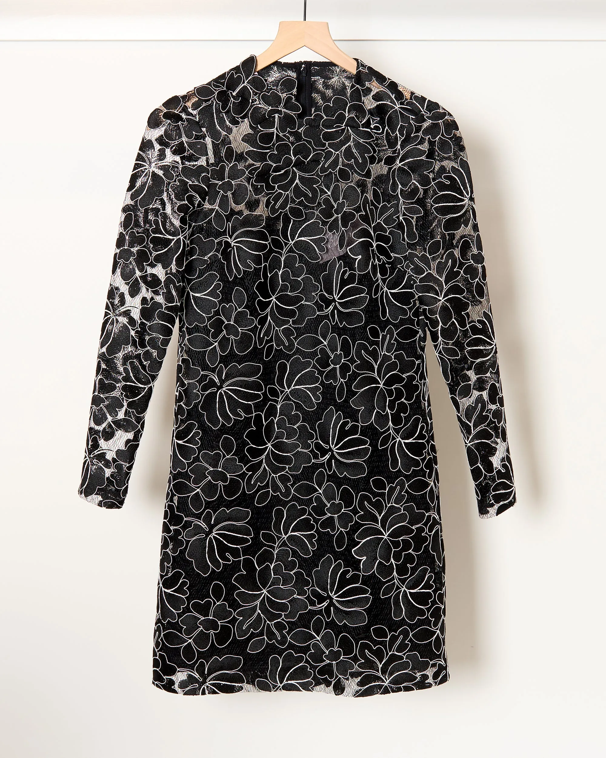 Holly Dress Black Ivory sold by French + Italian