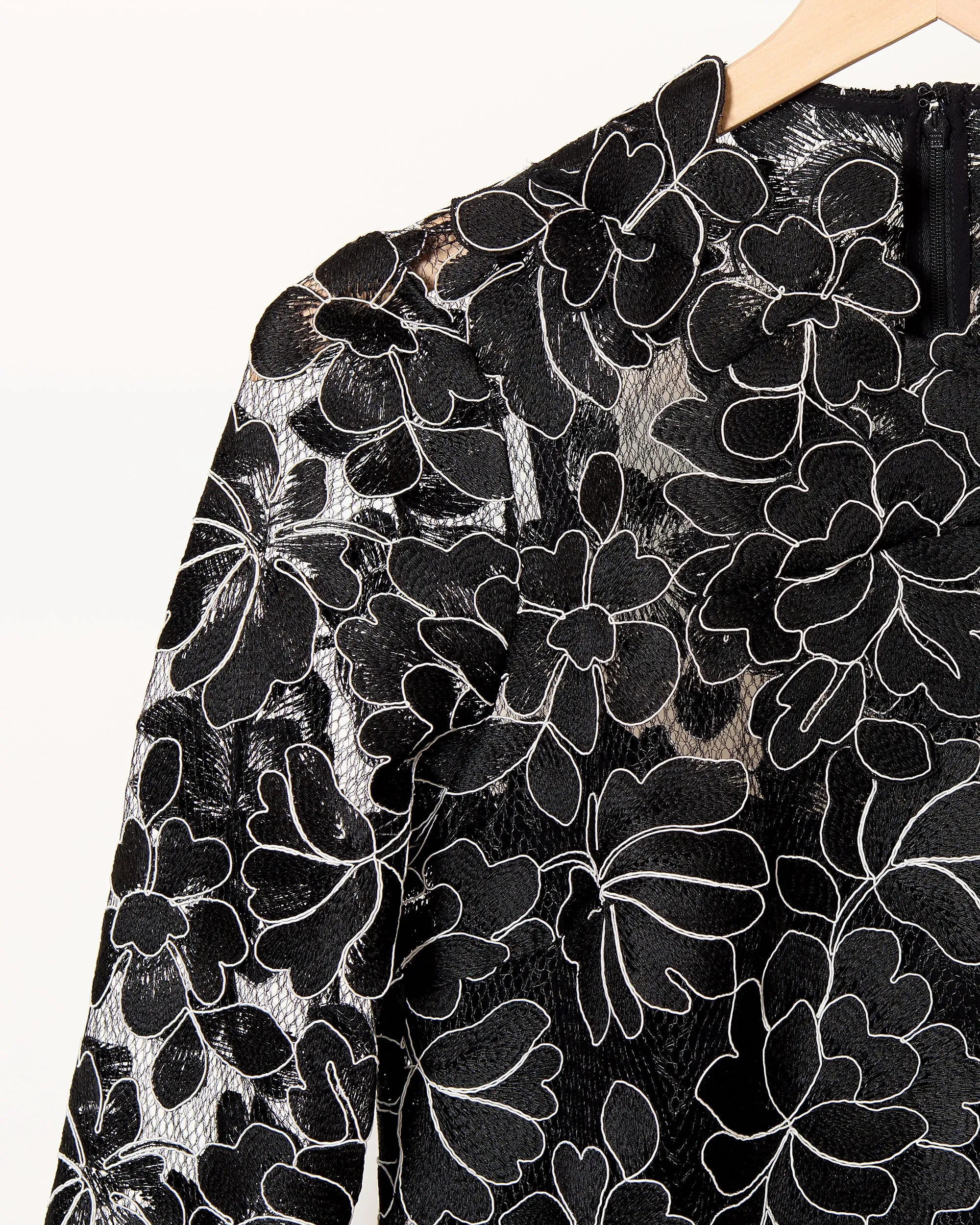 Holly Dress Black Ivory sold by French + Italian product image thumbnail 3