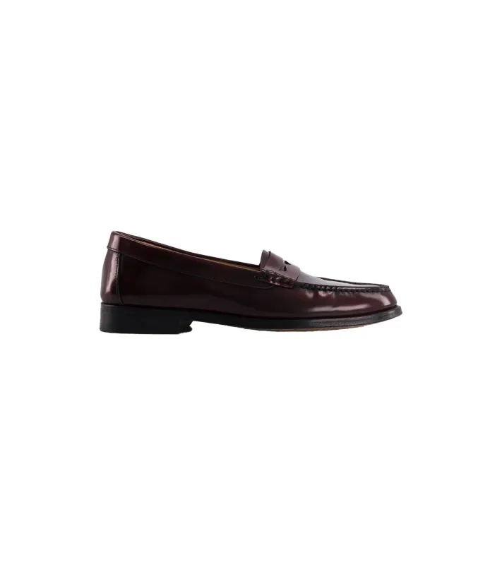 Eton Loafer Burgundy sold by French + Italian