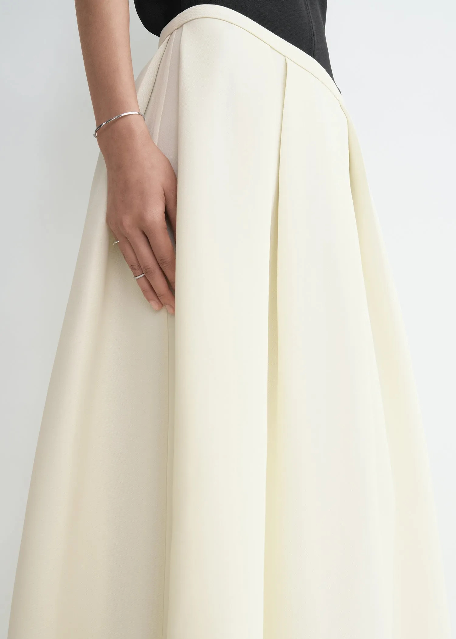 Wool Silk Twinflower Skirt sold by French + Italian product image thumbnail 2