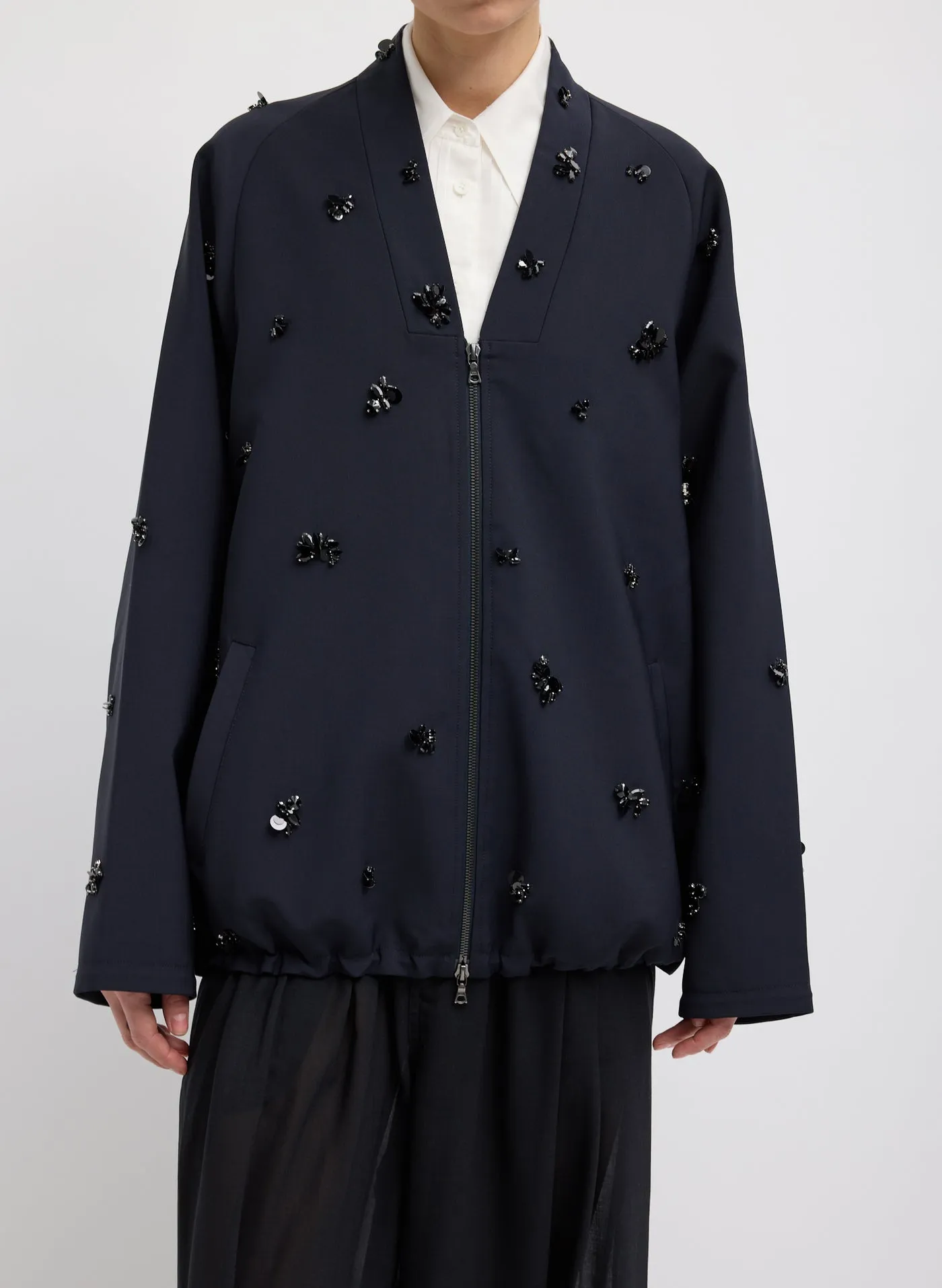 Tropical Wool Bomber sold by French + Italian product image thumbnail 2