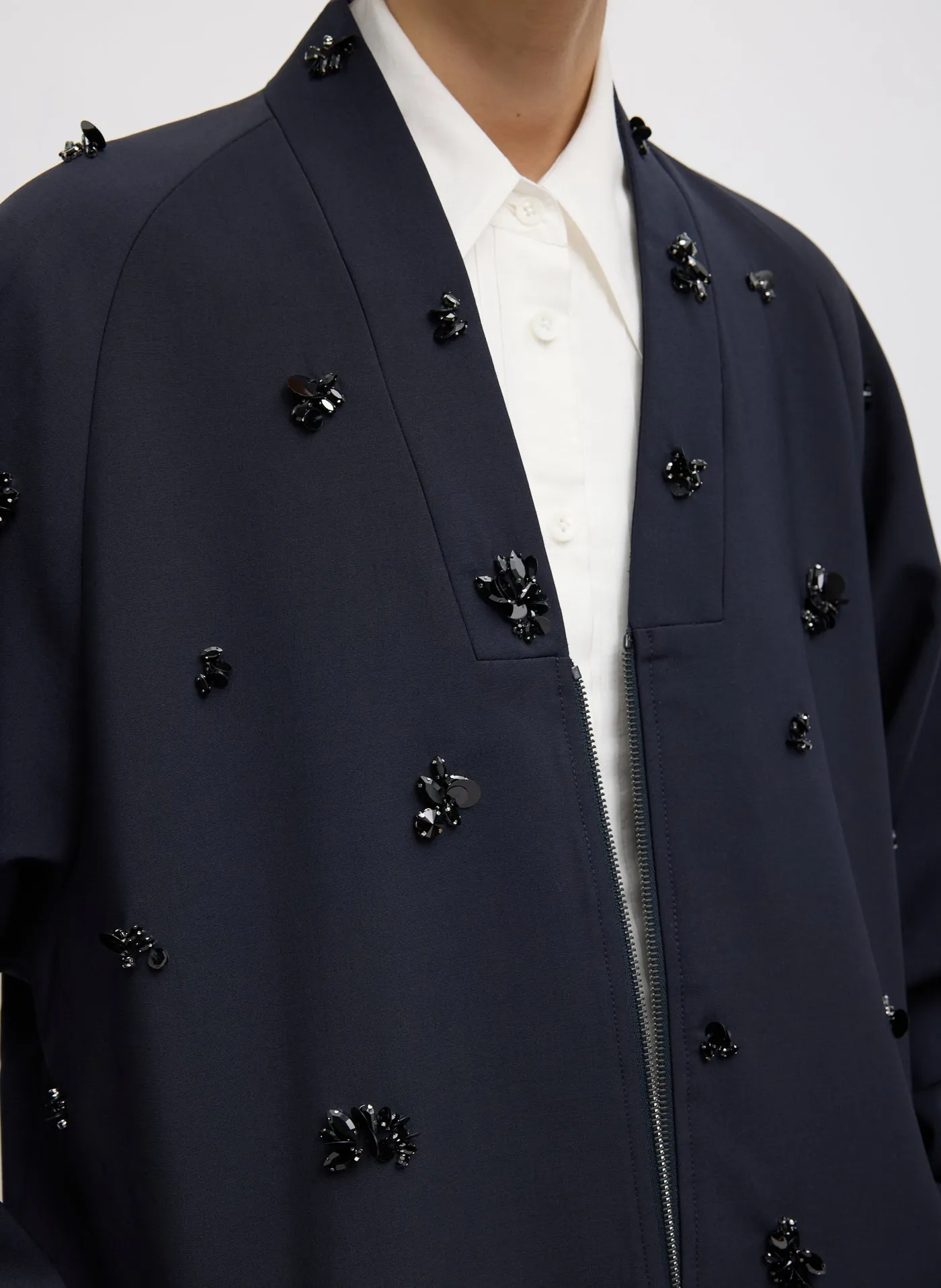 Tropical Wool Bomber sold by French + Italian product image thumbnail 4